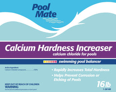 Pool Mate dissolving in bucket with water showing safe pre-dilution method