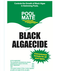 Pool Mate detalle del líquido al verter, concentrado visible para dosificación precisa