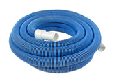 Poolmaster manguera enrollada frontal mostrando durabilidad y fácil almacenamiento