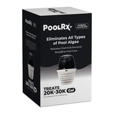 poolrx front packaging showing product name and capacity benefits