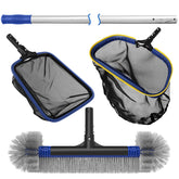 Poolvio frontal del kit completo mostrando todas las herramientas con fácil organizacion