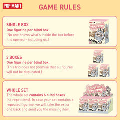 POP MART primer plano de textura vinyl y detalles para apreciar calidad
