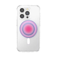 PopSockets Aura sujeto en mano durante selfie con mayor control y estabilidad