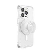 PopSockets Coconute Creme frontal mostrando diseño elegante y agarre seguro