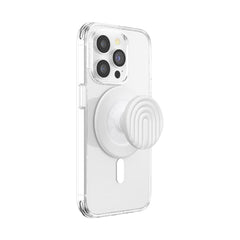 PopSockets Coconute Creme frontal mostrando diseño elegante y agarre seguro