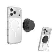 PopSockets Low-Pro front profile in black showing sleek design and secure grip