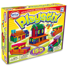 POPULAR PLAYTHINGS child using Playstix showing hands-on learning and fine motor skills