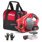 populo front view with accessories showing kit and portability benefit