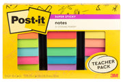 Post-it paquete frontal colores surtidos para organización efectiva