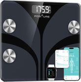 Posture front panel showing sleek black finish and compact footprint, promoting easy placement