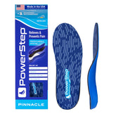 PowerStep Pinnacle front packaging showing product and benefits