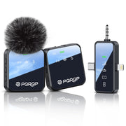 PQRQP front packaging in soot black showing kit contents and compact case benefit