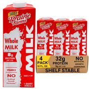 prairie farms front packaging showing quart carton and brand clarity benefit