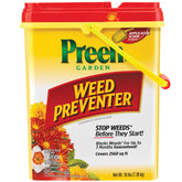 Preen drum front packaging showing brand and coverage benefits