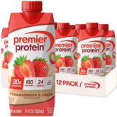 Premier Protein botella frente mostrando diseño y conveniencia
