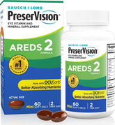 PreserVision envase frontal mostrando la marca y el beneficio ocular