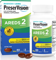 PreserVision envase frontal mostrando la marca y el beneficio ocular