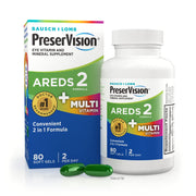 PreserVision front bottle showing product name and count for quick identification