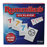 Pressman box front showing six-player edition and contents benefits