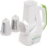Presto SaladShooter vista frontal con salida de ingredientes rápida