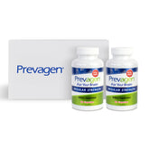 Prevagen front packaging showing product and capsules benefit daily routine