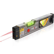 Prexiso front view of laser level showing beams and frame, improves alignment speed