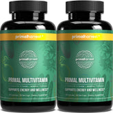 Primal Harvest front packaging showing bottle and clean design benefit clarity
