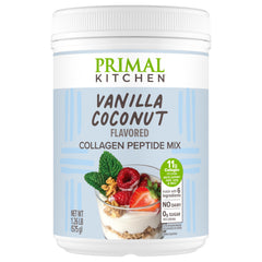 Primal Kitchen frasco 20 oz mostrando etiqueta y tamaño práctico