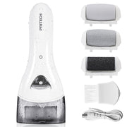 PRITECH vista frontal del dispositivo mostrando diseño ergonómico y beneficio de agarre cómodo