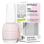 Probelle botella frontal mostrando color lilac glow y acabado luminoso