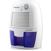 Pro Breeze vista frontal compacto y portátil para controlar humedad