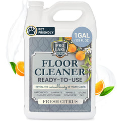 ProCare one gallon front label showing product and benefits