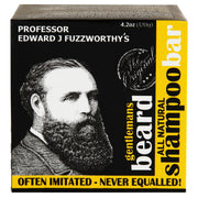 Professor Fuzzworthy's barra de champú para barba frontal, limpieza duradera