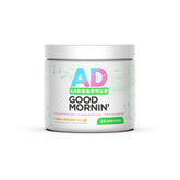 Project AD Good Mornin frente del envase mostrando diseño y ración