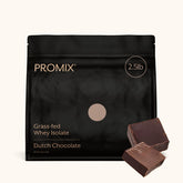 ProMix Nutrition front packaging showing chocolate flavor and benefits