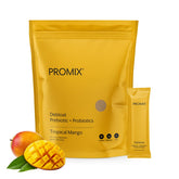 ProMix Nutrition front packaging showing bottle and mango flavor benefit