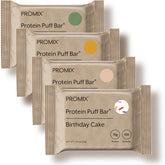 ProMix Nutrition empaque frontal del pack variedad, conveniente y proteico
