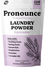 Pronounce front packaging lavender showing clean-ingredient benefits