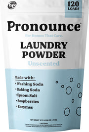 Pronounce front packaging unscented showing clear ingredient promise and value