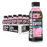 Protein2o front bottle Cotton Candy showing clear hydration and fast protein