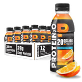 Protein2o orange mango front bottle showing bright label and hydration benefits