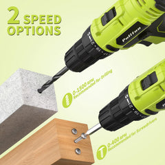 PULITUO full 34-piece accessory kit laid out to save setup time