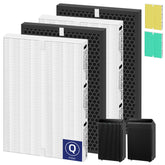 Pulluty front packaging showing replacement filters and compatibility with Winix