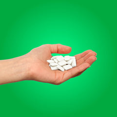 PUR Gum resealable zipper detail highlighting freshness preservation benefit