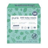 Pura pack front view showing bulk 10-pack and benefits