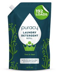 Puracy front packaging showing label and refill benefits