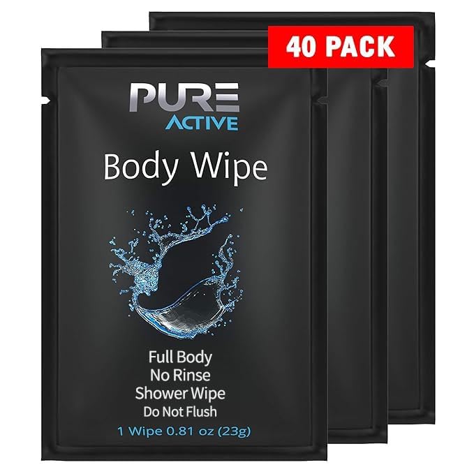 Pure Active frente del paquete mostrando 40 unidades y portabilidad