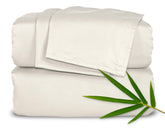 Pure Bamboo front packaging showing ivory queen set and benefits