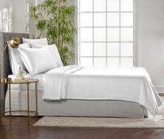 Pure Bamboo close-up of sateen weave texture highlighting silky smooth comfort