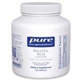 Pure Encapsulations envase frontal mostrando 250 cápsulas, claridad y pureza